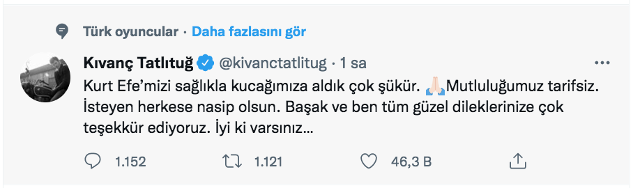 kivanc tatlitug dan kurt efe aciklamasi